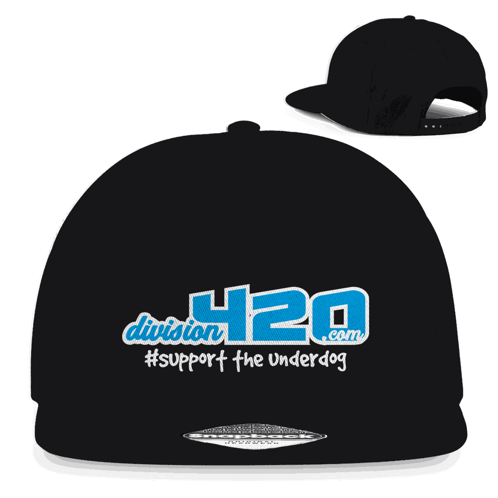 Snapback Rapper Cap D420 - Support the Underdog | Division420®