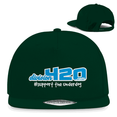 Snapback Rapper Cap D420 - Support the Underdog | Division420®