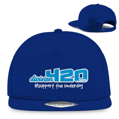 Snapback Rapper Cap D420 - Support the Underdog | Division420®