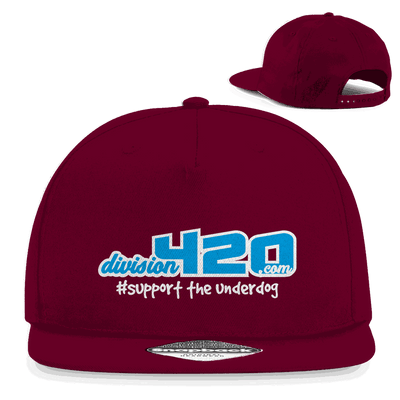Snapback Rapper Cap D420 - Support the Underdog | Division420®