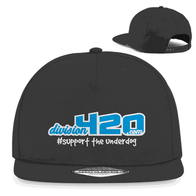 Snapback Rapper Cap D420 - Support the Underdog | Division420®
