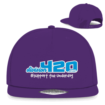 Snapback Rapper Cap D420 - Support the Underdog | Division420®