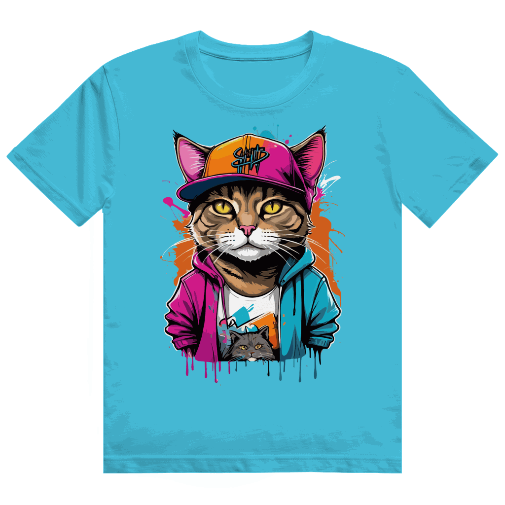 Heavy Cotton T-Shirt - Cat OG | Division420®