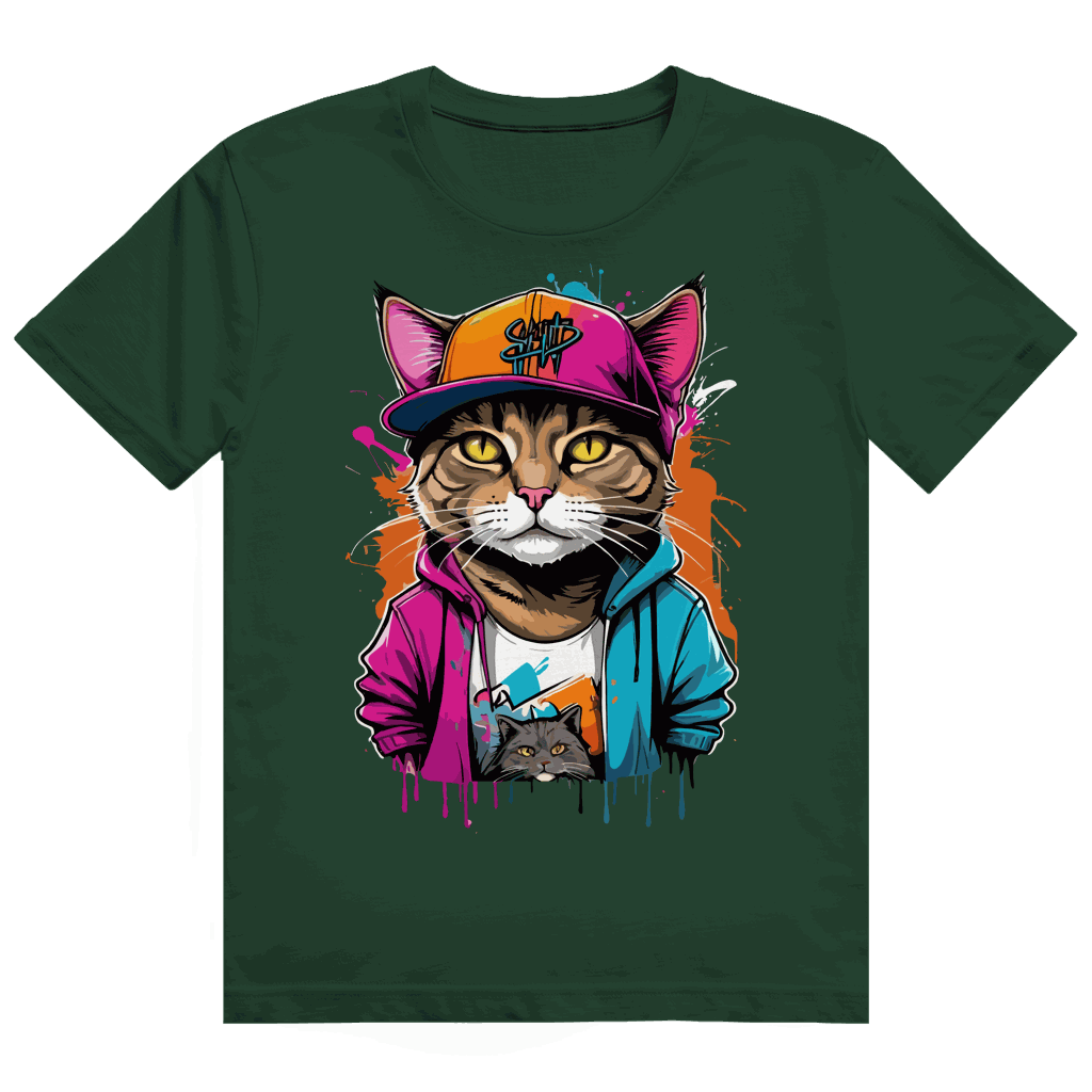 Heavy Cotton T-Shirt - Cat OG | Division420®