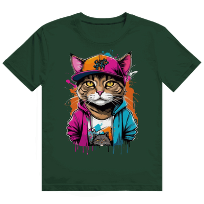 Heavy Cotton T-Shirt - Cat OG | Division420®
