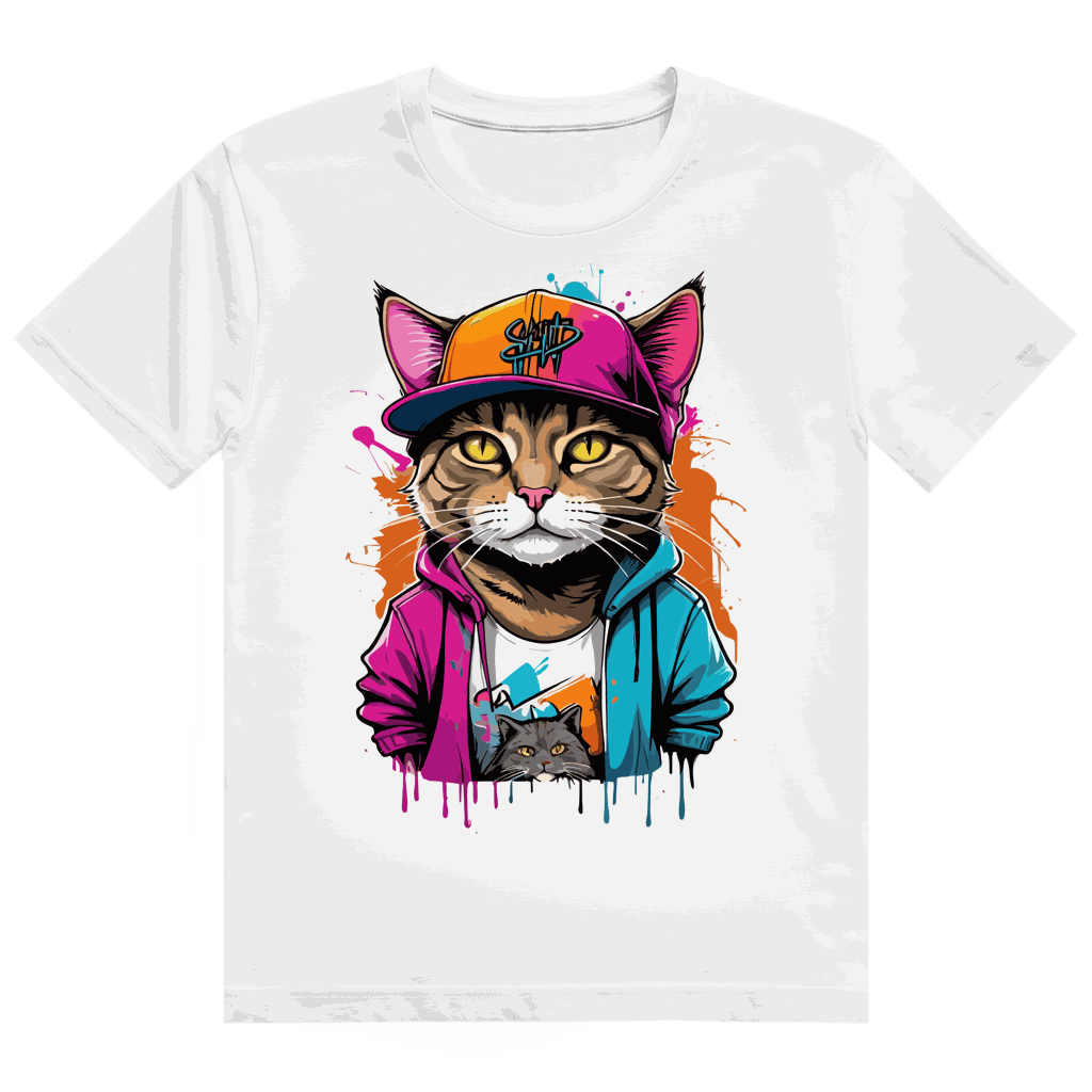 Heavy Cotton T-Shirt - Cat OG | Division420®