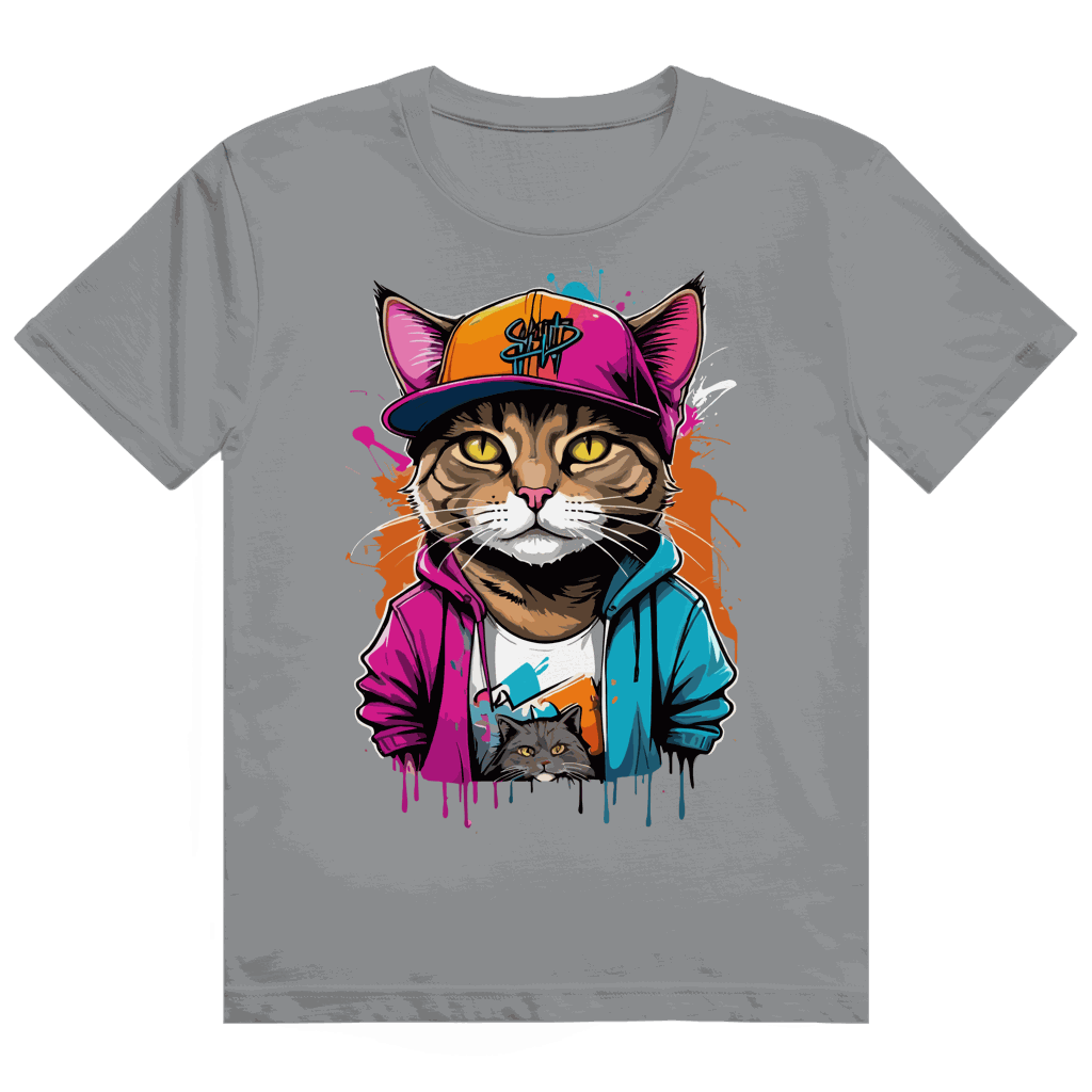 Heavy Cotton T-Shirt - Cat OG | Division420®
