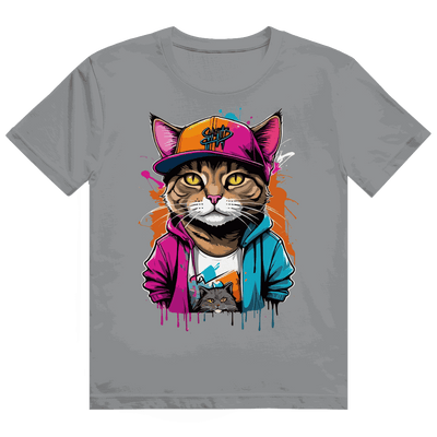Heavy Cotton T-Shirt - Cat OG | Division420®