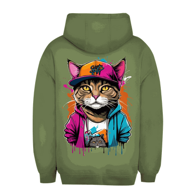 Unisex Oversize Hoodie - Cat OG | Division420®