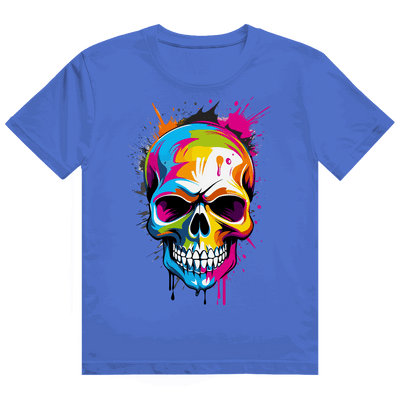Heavy Cotton T-Shirt - Skull Art | Division420®