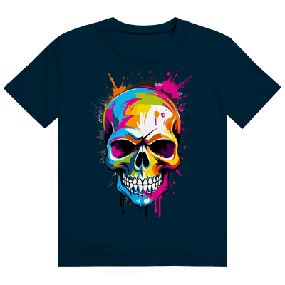 Heavy Cotton T-Shirt - Skull Art | Division420®