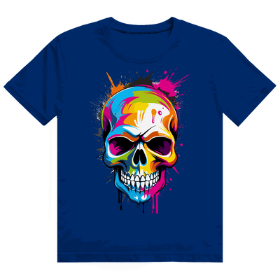 Heavy Cotton T-Shirt - Skull Art | Division420®