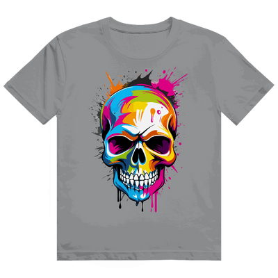 Divison420 Heavy Cotton T-Shirt mit Skull Art und nachhaltigem Design