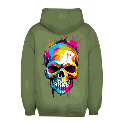 Unisex Oversize Hoodie - Skull Art | Division420®