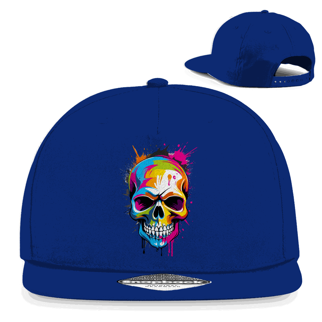 Snapback Rapper Cap - Skull Art | Division420®