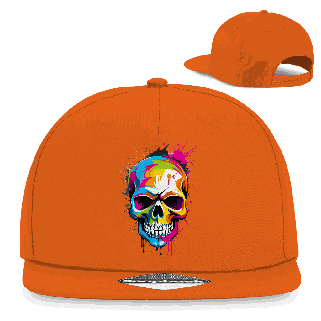 Snapback Rapper Cap - Skull Art | Division420®