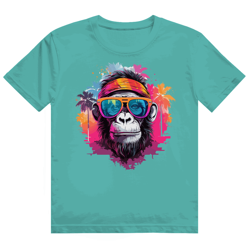 Heavy Cotton T-Shirt - Cool Monkey | Division420®