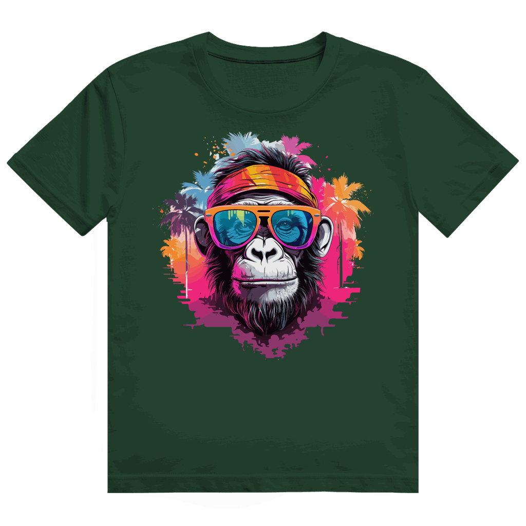 Heavy Cotton T-Shirt - Cool Monkey | Division420®