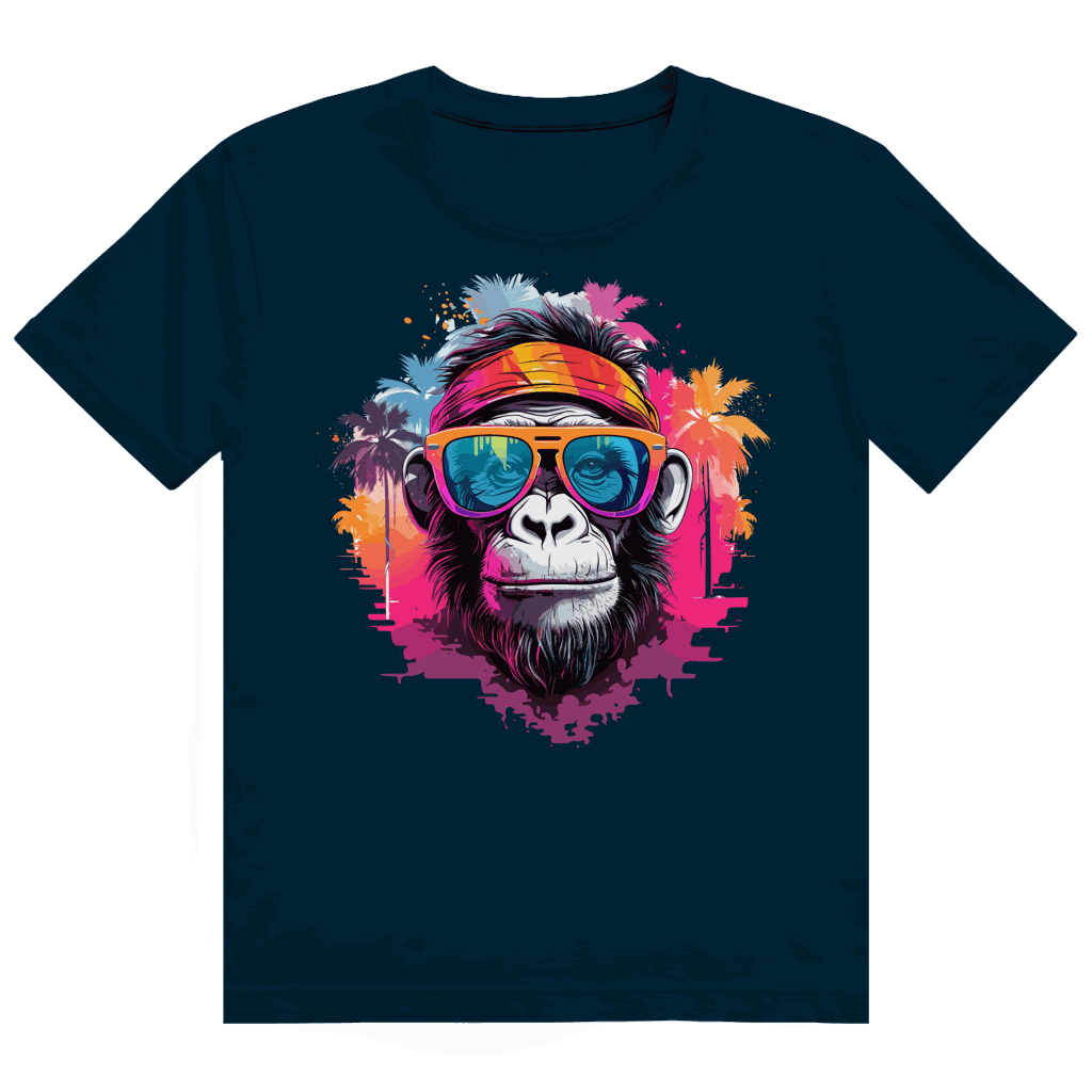 Heavy Cotton T-Shirt - Cool Monkey | Division420®
