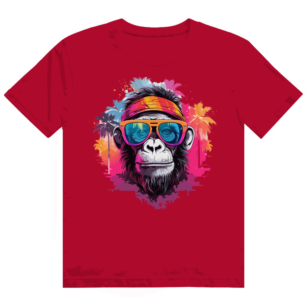 Heavy Cotton T-Shirt - Cool Monkey | Division420®