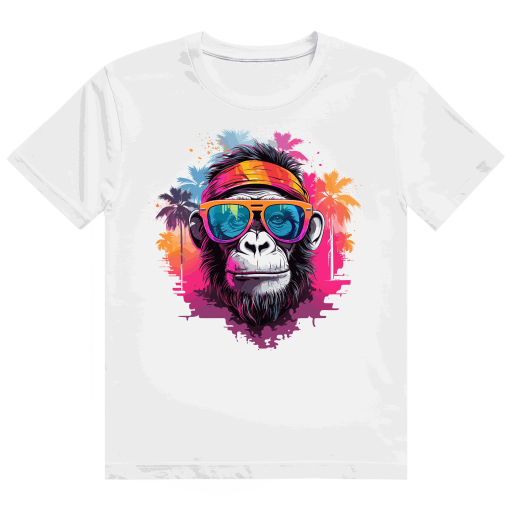 Heavy Cotton T-Shirt - Cool Monkey | Division420®