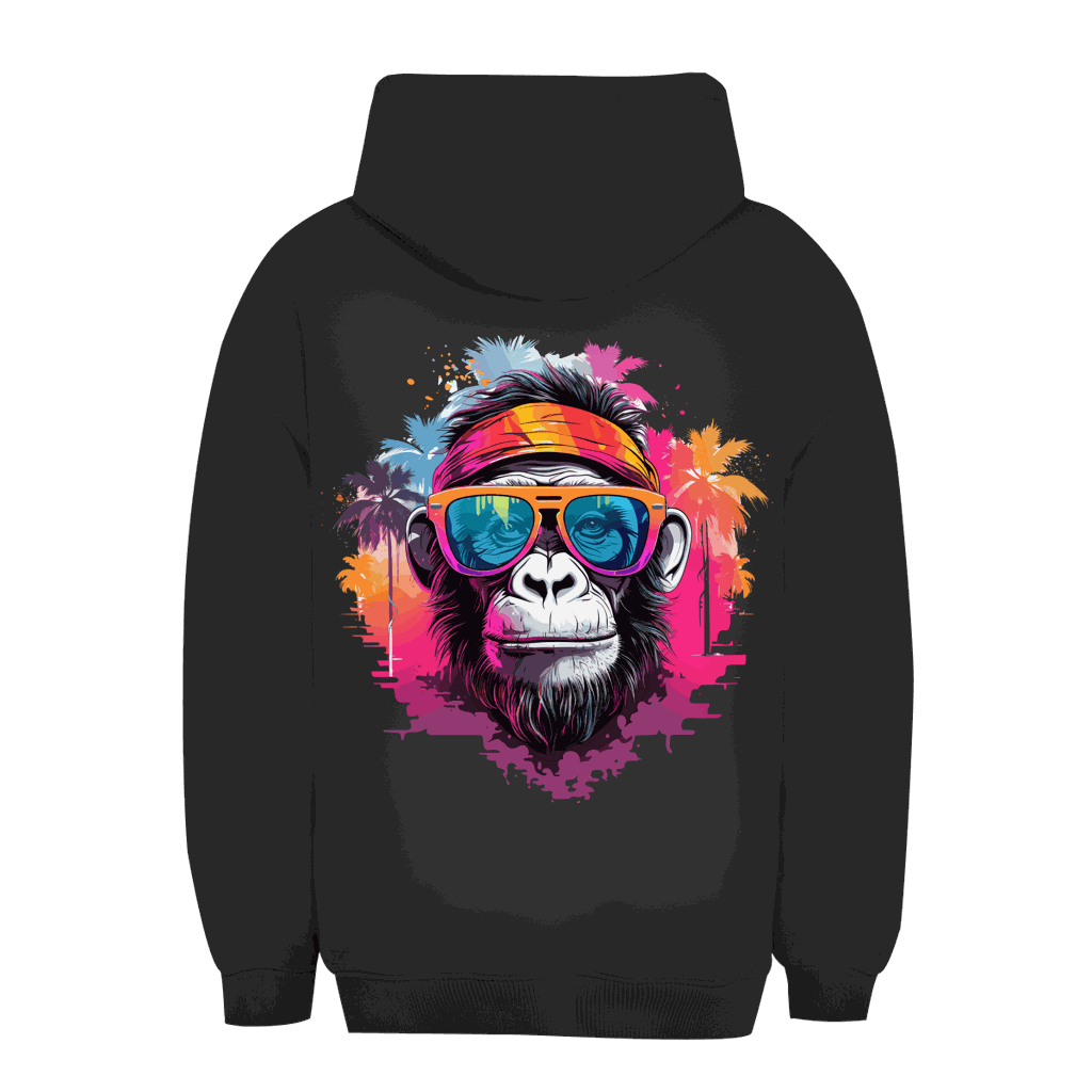 Unisex Oversize Hoodie Cool Monkey urbaner Style komfortabel nachhaltig