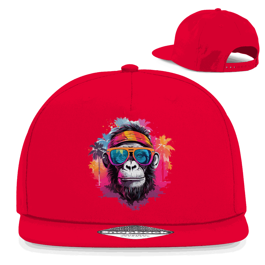Snapback Rapper Cap - Cool Monkey | Division420®