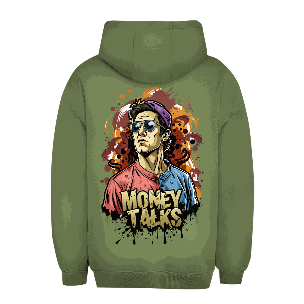 Unisex Oversize Hoodie - Money Talks | Division420®