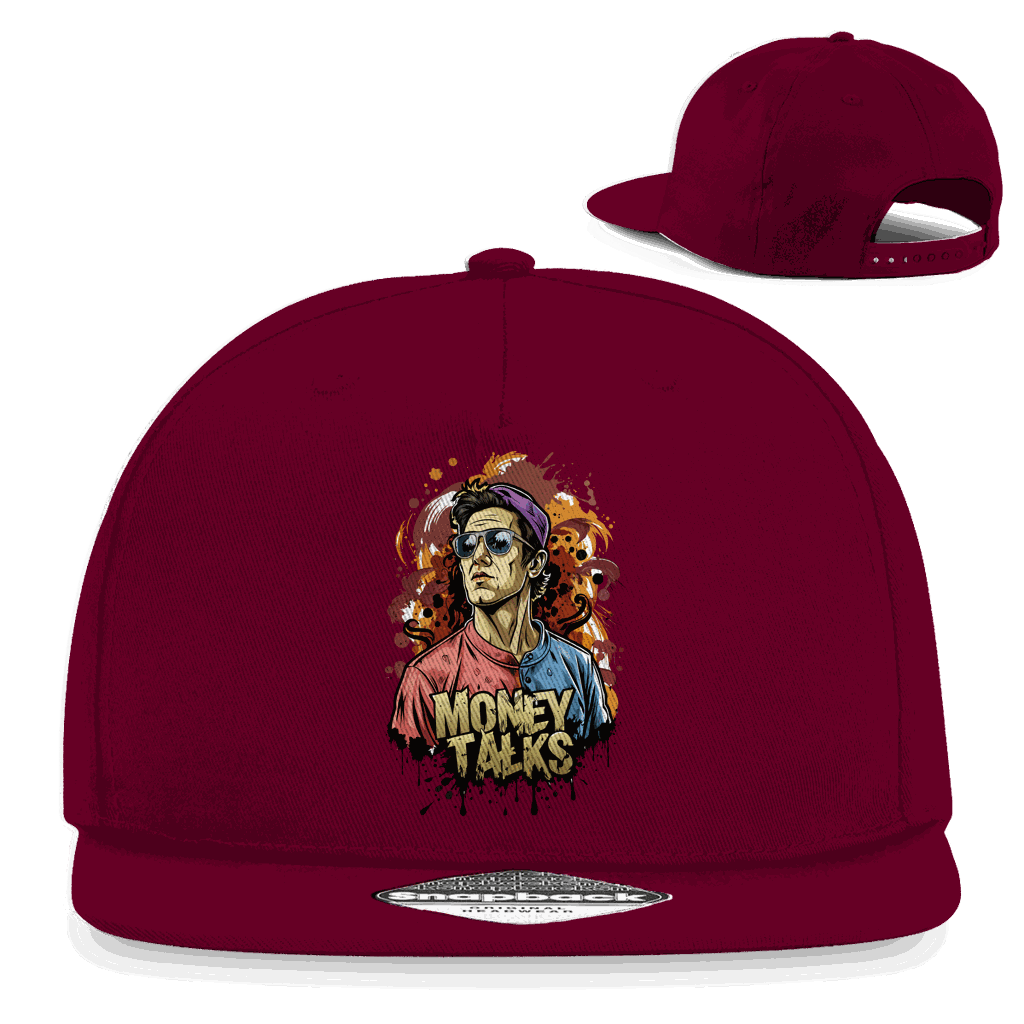 Snapback Rapper Cap - Money Talks | Division420®