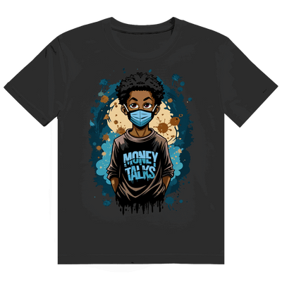 Heavy Cotton T-Shirt - Money Talks Art Print | Division420®
