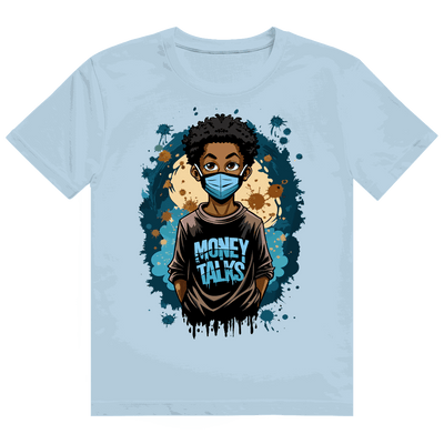 Heavy Cotton T-Shirt - Money Talks Art Print | Division420®