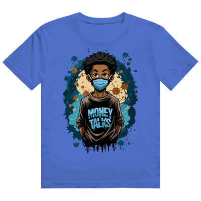 Heavy Cotton T-Shirt - Money Talks Art Print | Division420®