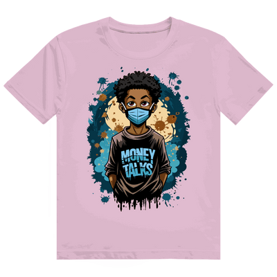 Heavy Cotton T-Shirt - Money Talks Art Print | Division420®