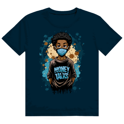Heavy Cotton T-Shirt - Money Talks Art Print | Division420®