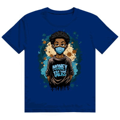Heavy Cotton T-Shirt - Money Talks Art Print | Division420®