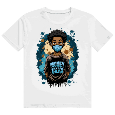 Heavy Cotton T-Shirt - Money Talks Art Print | Division420®