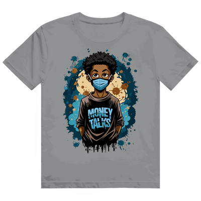 Größentabelle für Heavy Cotton T-Shirt von Division420 mit Money Talks Art Print