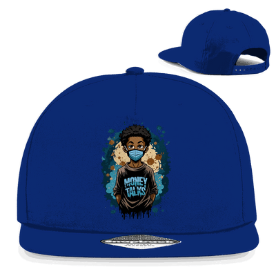 Snapback Rapper Cap - Money Talks Art Print | Division420®