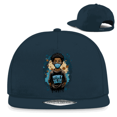 Snapback Rapper Cap - Money Talks Art Print | Division420®