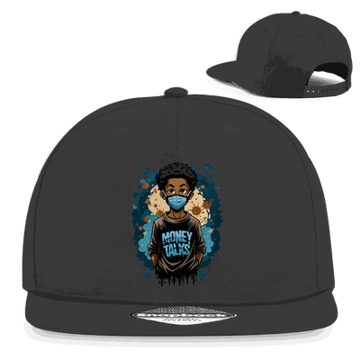 Snapback Rapper Cap - Money Talks Art Print | Division420®