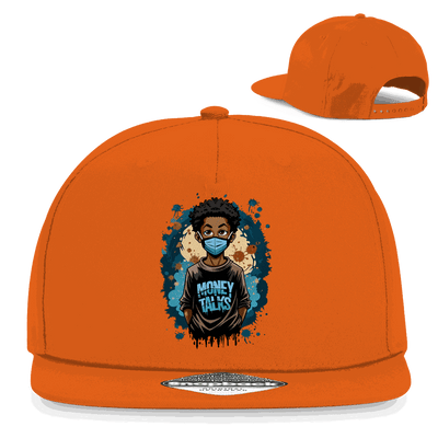 Snapback Rapper Cap - Money Talks Art Print | Division420®