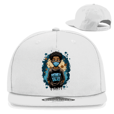 Snapback Rapper Cap - Money Talks Art Print | Division420®