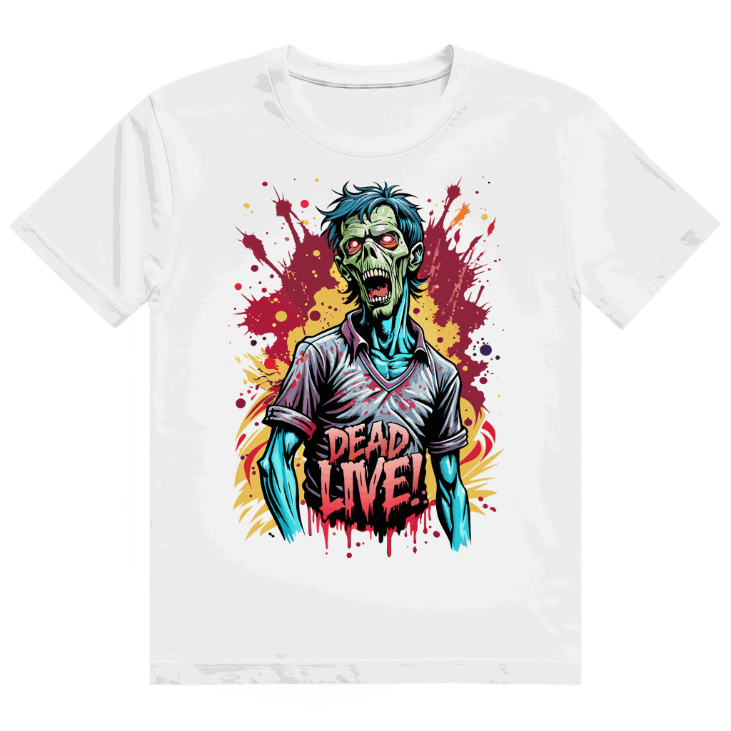 Heavy Cotton T-Shirt - Dead Live! | Division420®