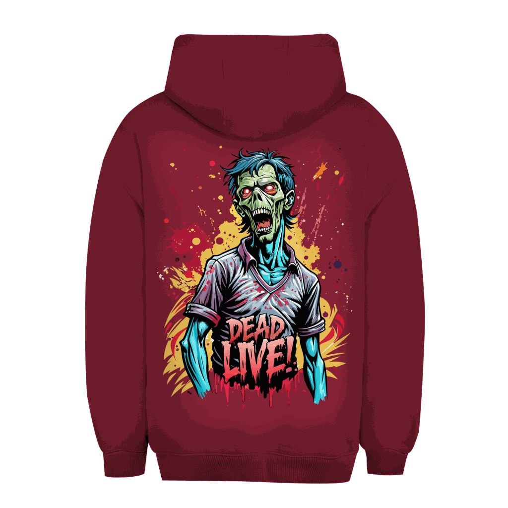 Unisex Oversize Hoodie - Dead Live! | Division420®