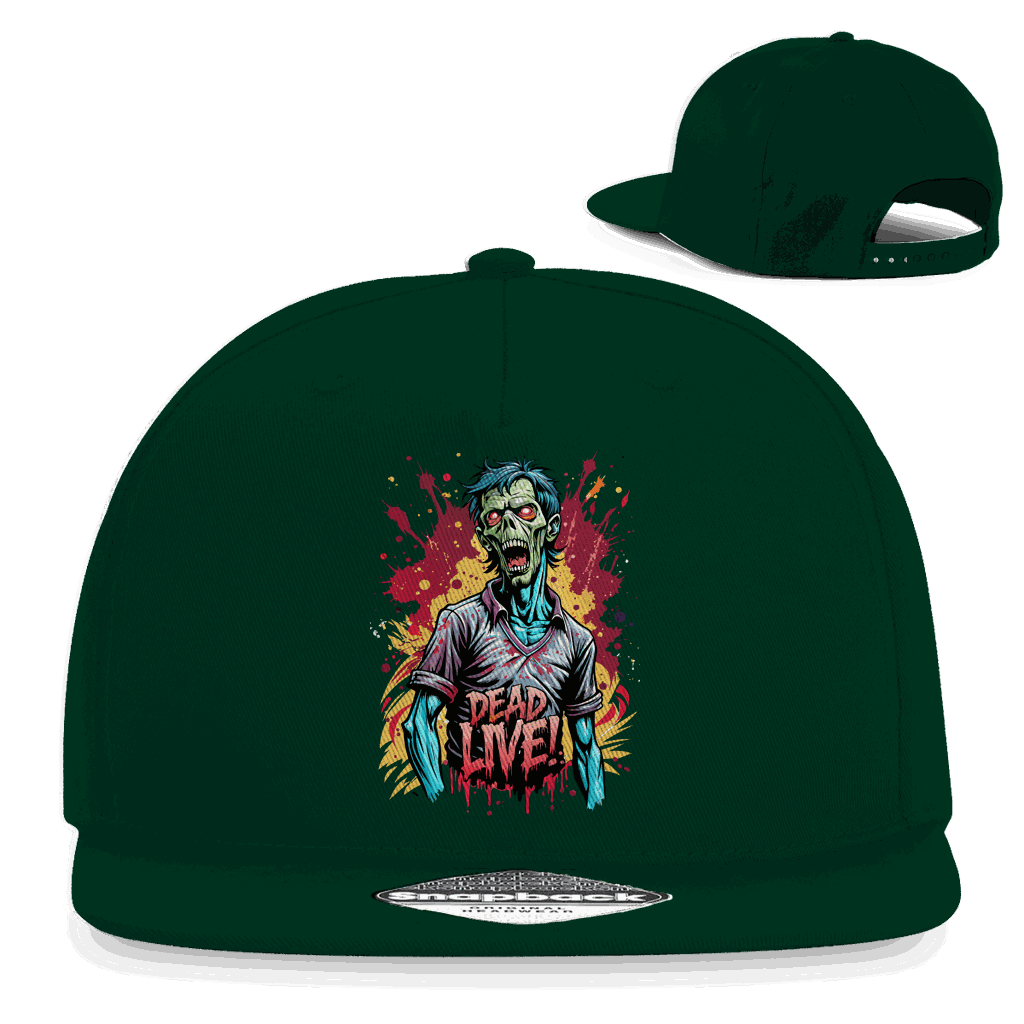 Snapback Rapper Cap - Dead Live! | Division420®