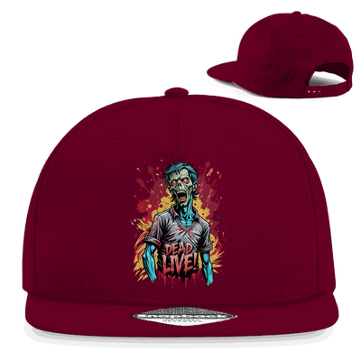Snapback Rapper Cap - Dead Live! | Division420®