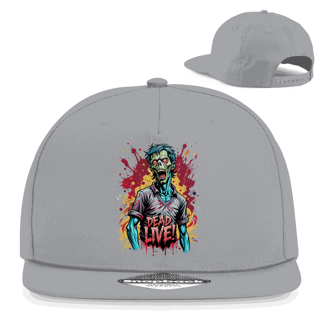Snapback Rapper Cap - Dead Live! | Division420®