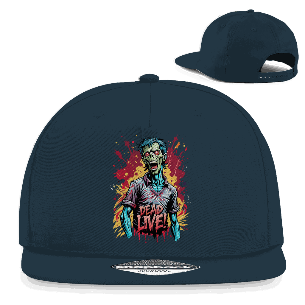 Snapback Rapper Cap - Dead Live! | Division420®