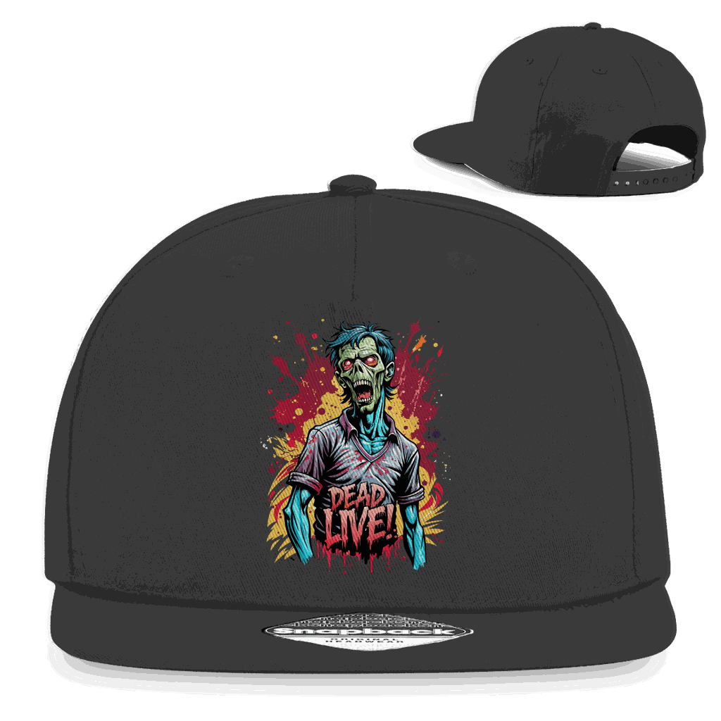 Snapback Rapper Cap - Dead Live! | Division420®