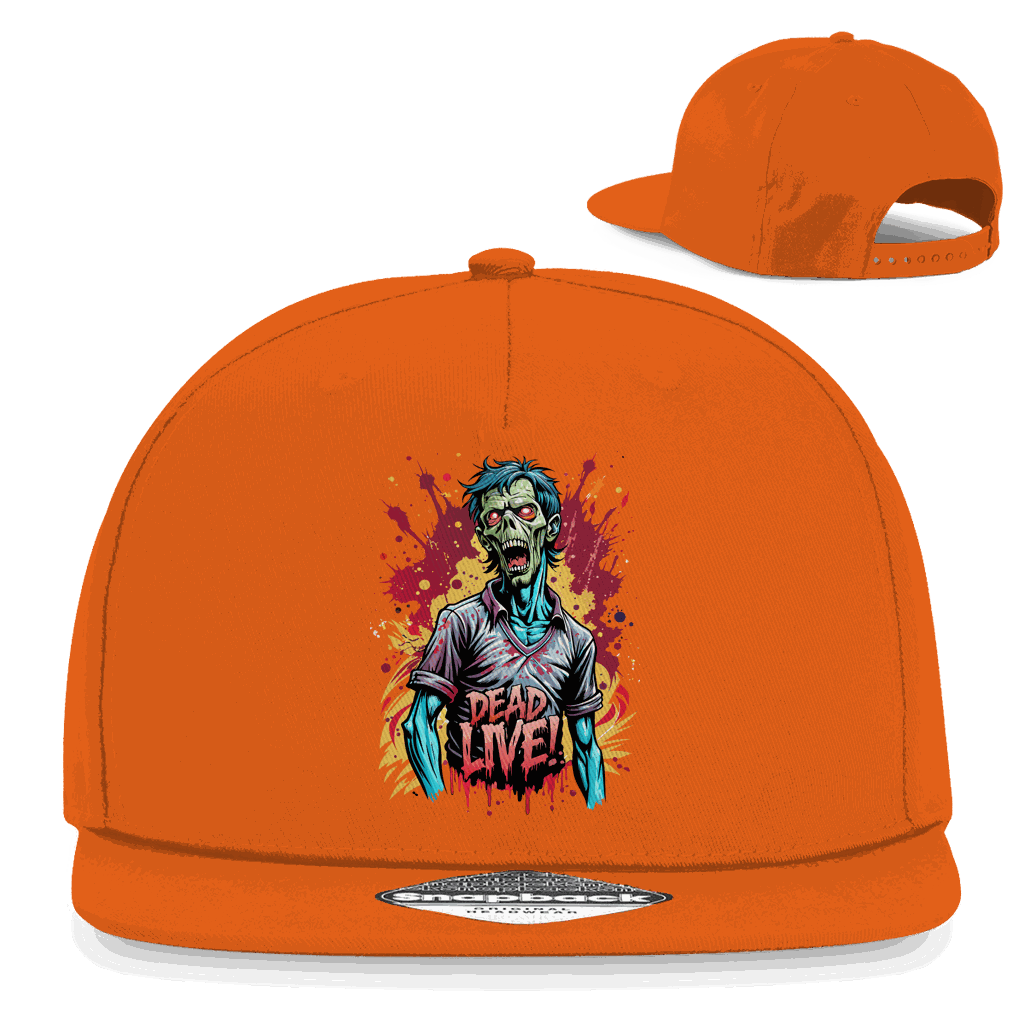 Snapback Rapper Cap - Dead Live! | Division420®